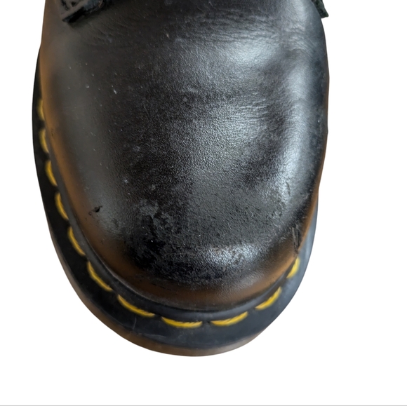 Dr. Martens Steel Toe Shoes Womens Size 6 Unisex Mens Size 5 - Picture 5 of 12